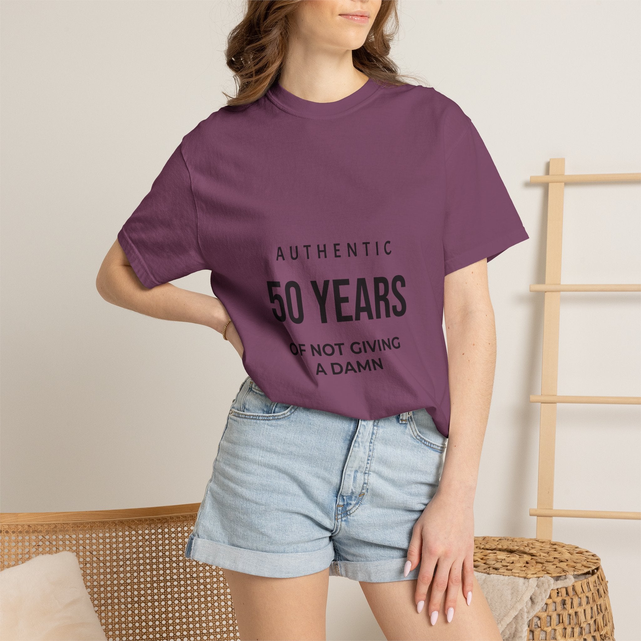 50 Years of Not Giving a Damn Tee — Funny 50th Birthday T-Shirt