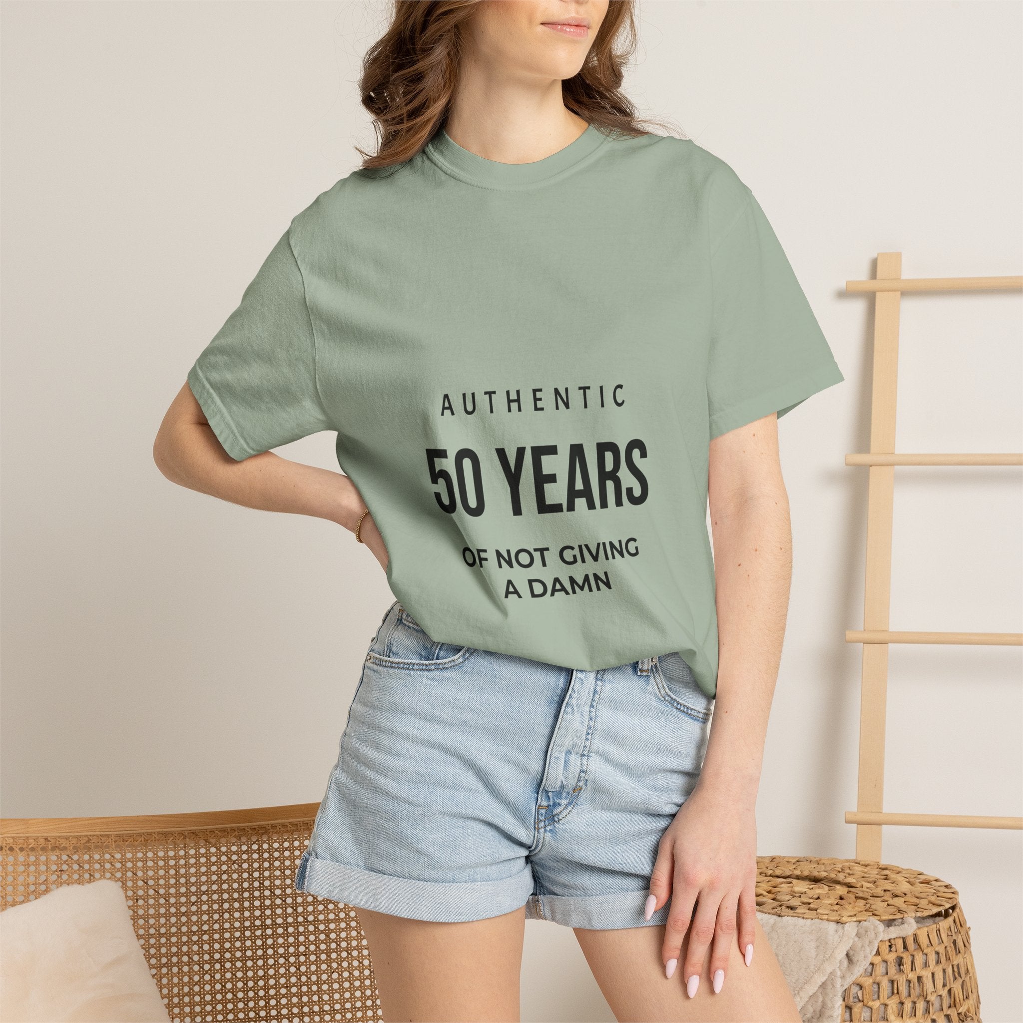 50 Years of Not Giving a Damn Tee — Funny 50th Birthday T-Shirt