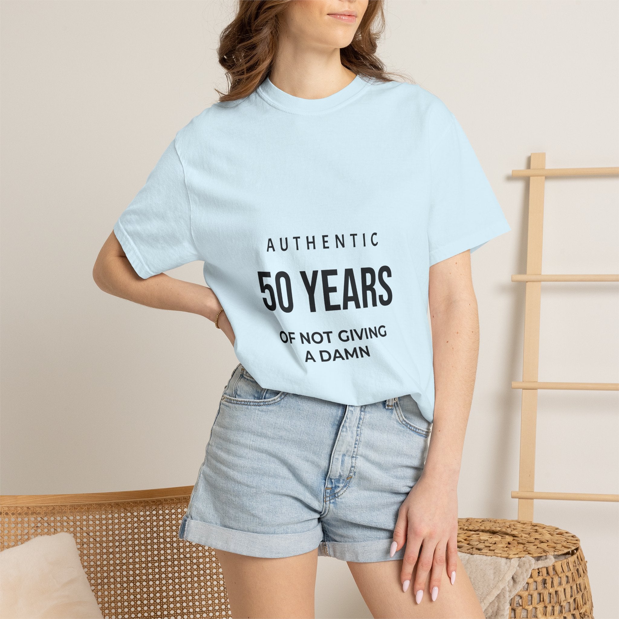 50 Years of Not Giving a Damn Tee — Funny 50th Birthday T-Shirt