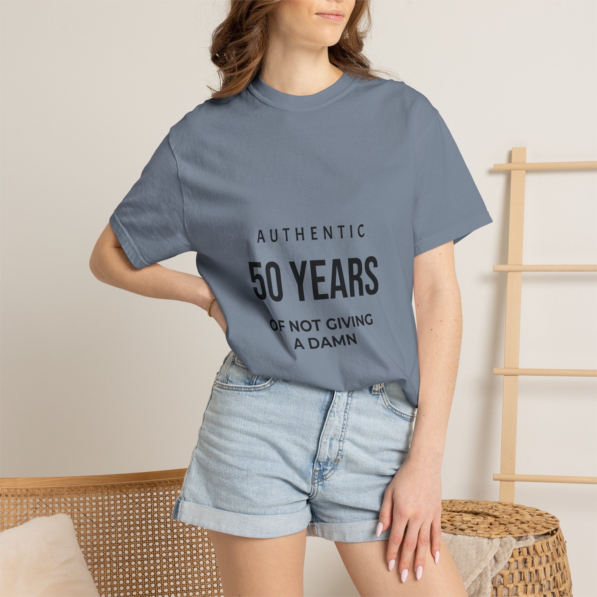 50 Years of Not Giving a Damn Tee — Funny 50th Birthday T-Shirt