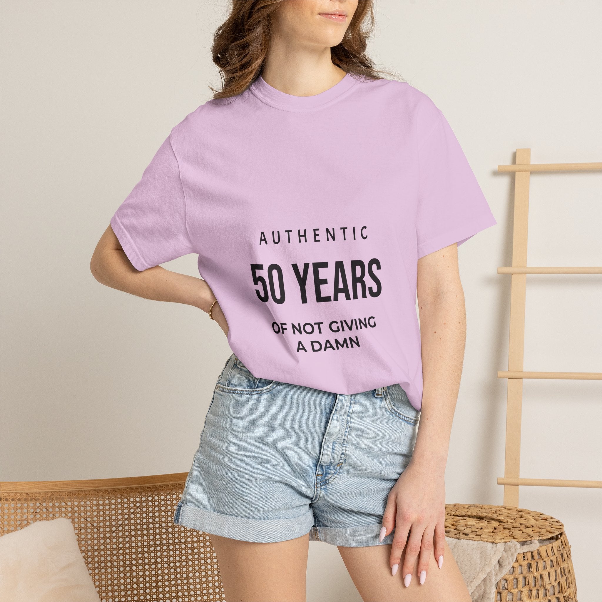 50 Years of Not Giving a Damn Tee — Funny 50th Birthday T-Shirt
