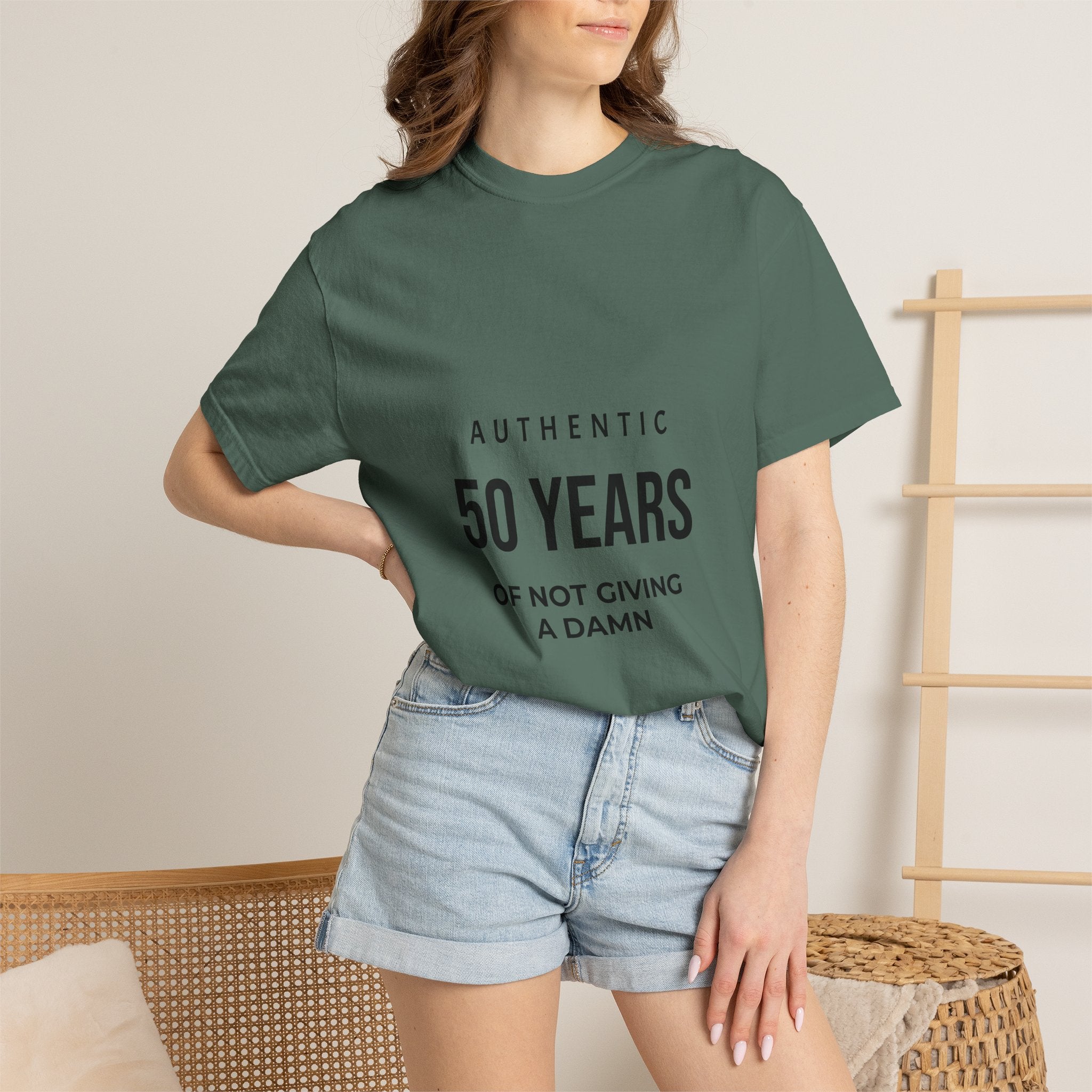 50 Years of Not Giving a Damn Tee — Funny 50th Birthday T-Shirt