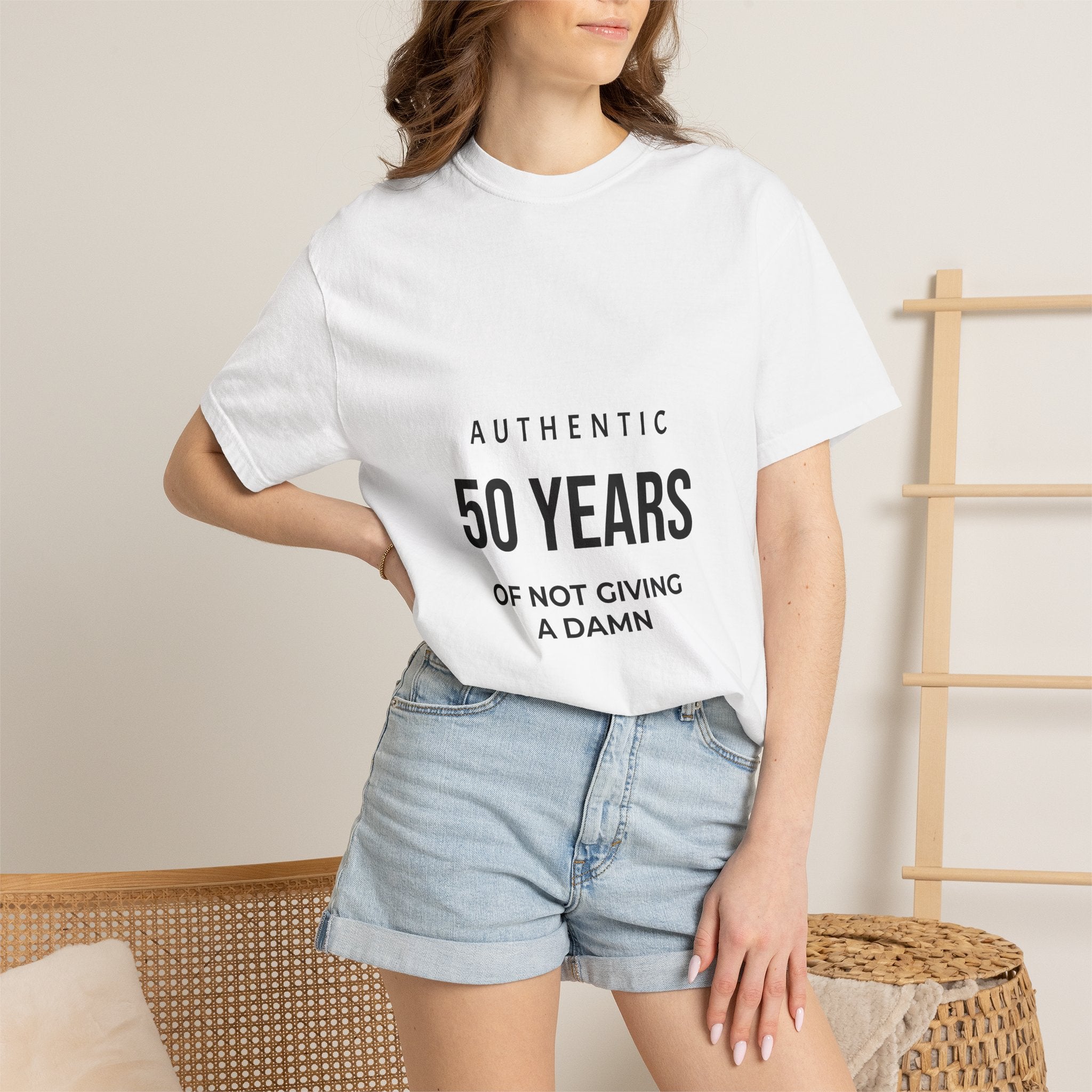 50 Years of Not Giving a Damn Tee — Funny 50th Birthday T-Shirt