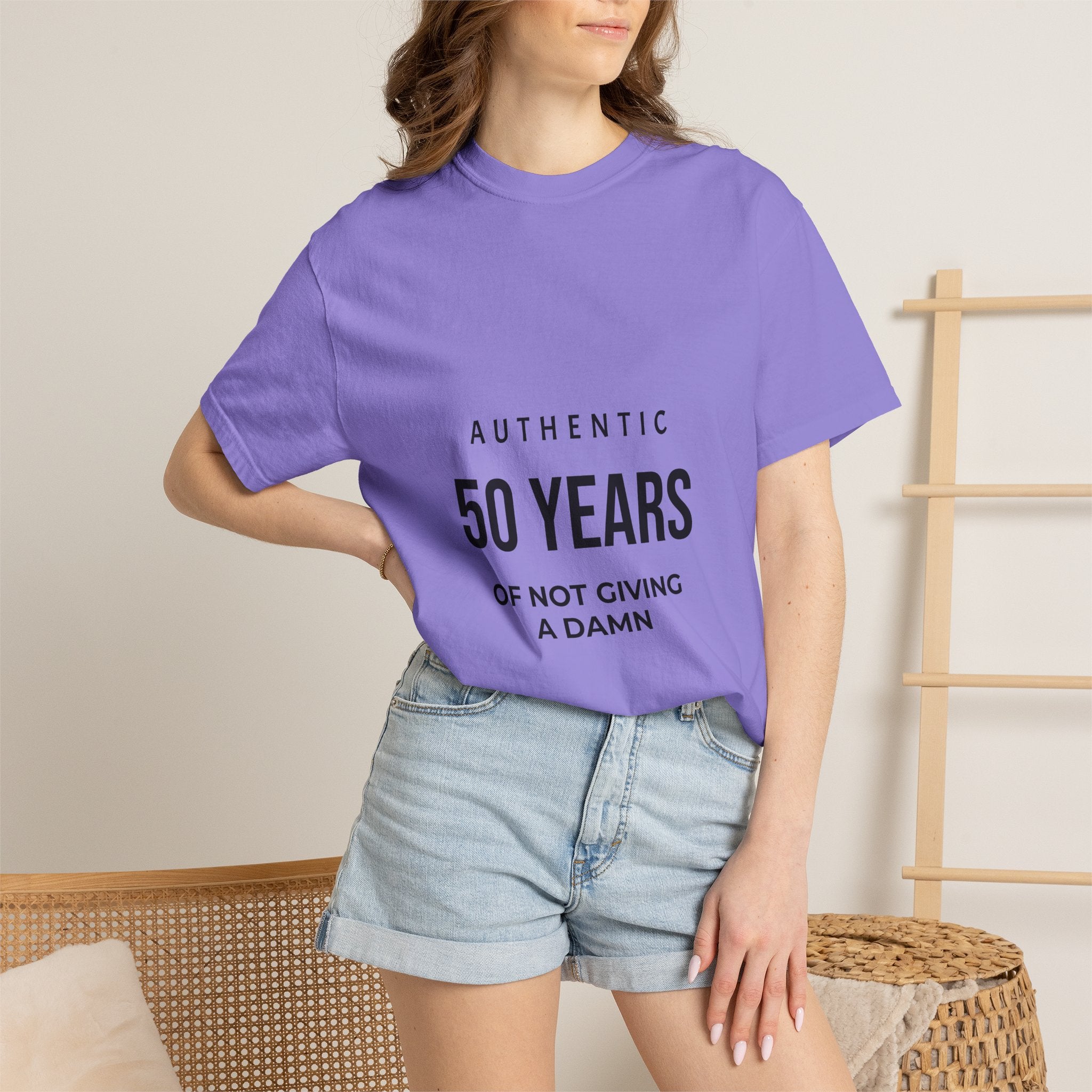 50 Years of Not Giving a Damn Tee — Funny 50th Birthday T-Shirt